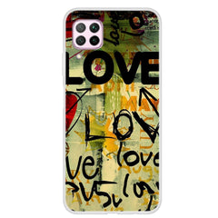 Huawei P40 Lite Plastik Cover - LOVE