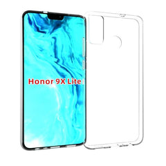 Huawei Honor 9X Lite Fleksibelt Plastik Cover Gennemsigtig