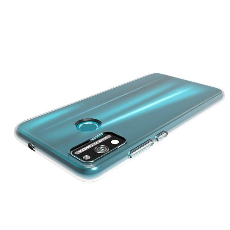 Huawei Honor 9X Lite Fleksibelt Plastik Cover Gennemsigtig