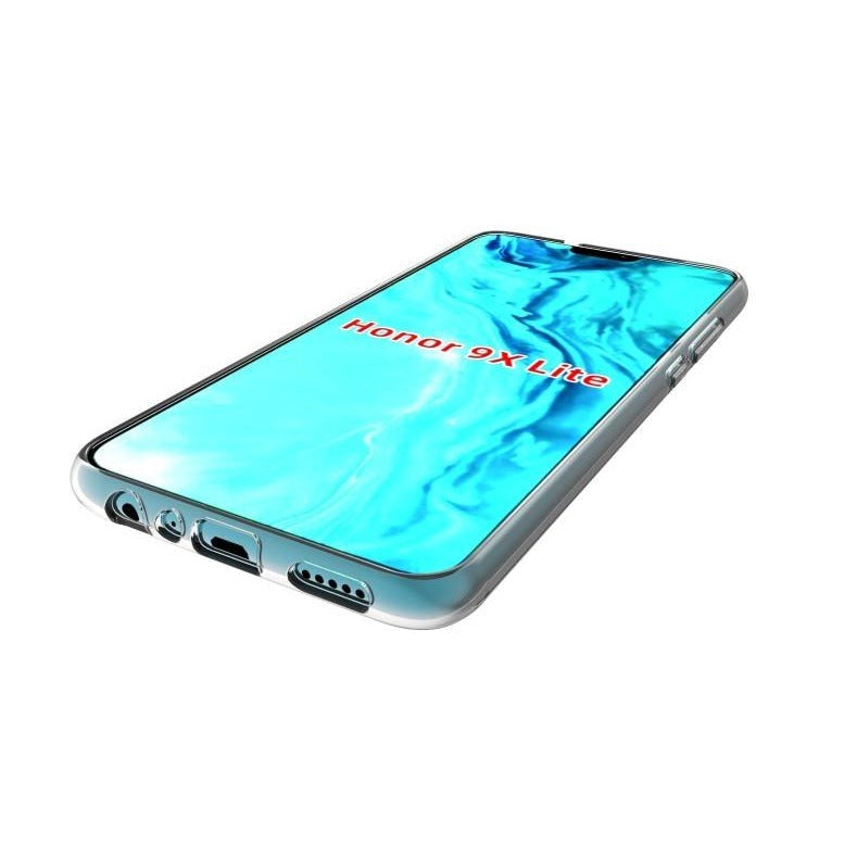 Huawei Honor 9X Lite Fleksibelt Plastik Cover Gennemsigtig