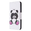 Huawei Y5p Riflet Læder Cover m. Pung - Baby Panda