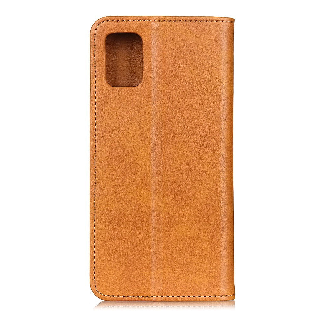 Huawei P Smart (2021) Moderne Læder Cover m. Pung - Brun