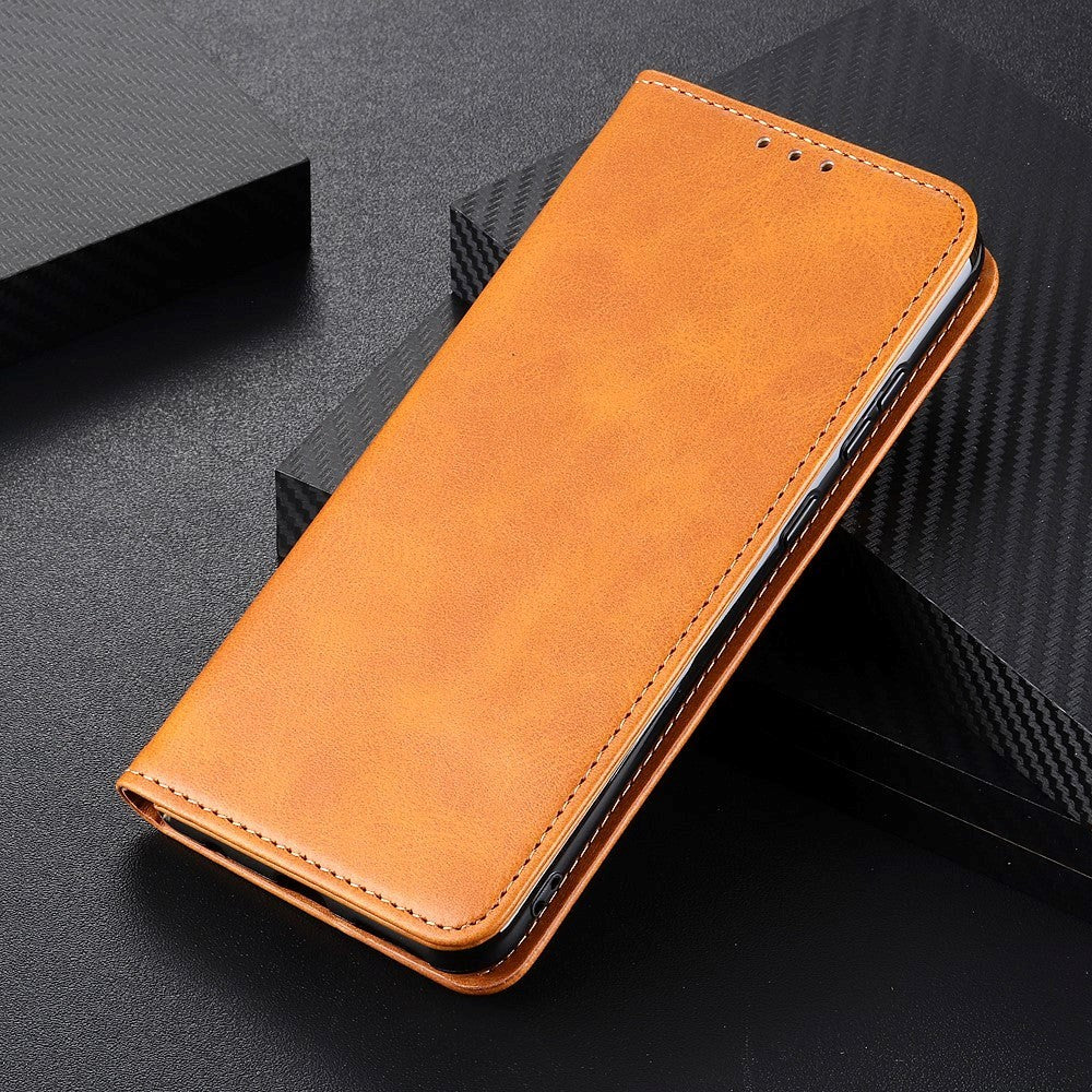 Huawei P Smart (2021) Moderne Læder Cover m. Pung - Brun