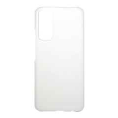 Huawei P smart (2021) Plastik Cover m. Mat Bagside - Gennemsigtig