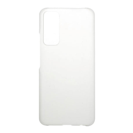 Huawei P smart (2021) Plastik Cover m. Mat Bagside - Gennemsigtig