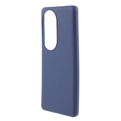 Huawei P50 Pro Fleksibelt Mat Plastik Cover - Blå
