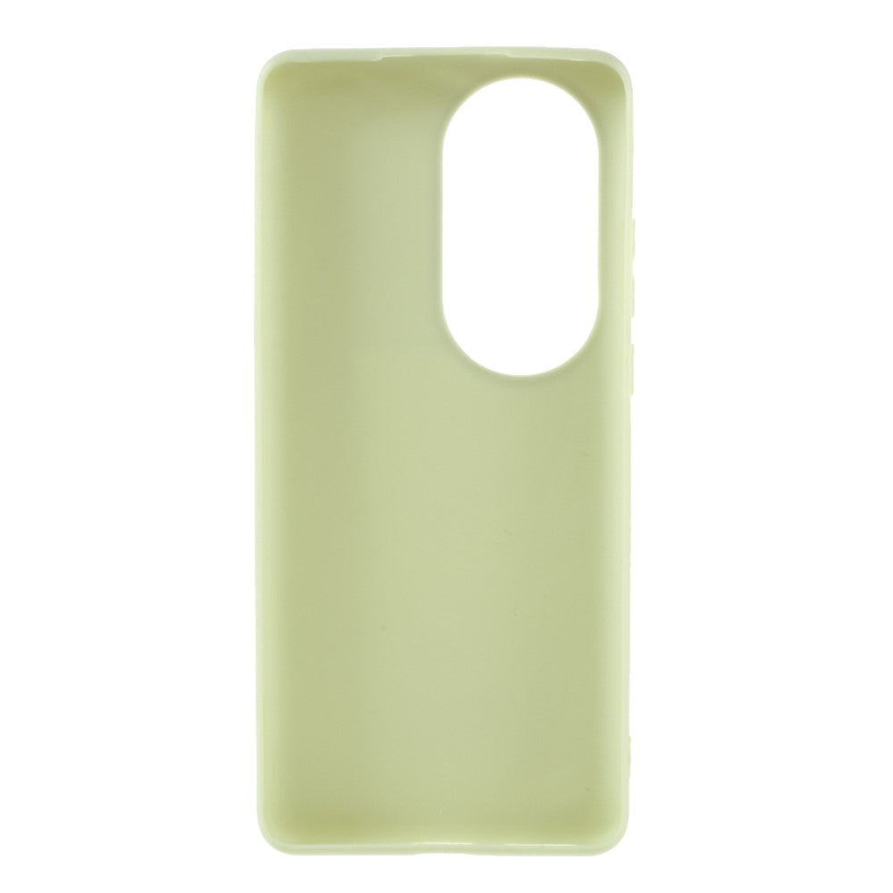 Huawei P50 Pro Fleksibelt Mat Plastik Cover - Grøn