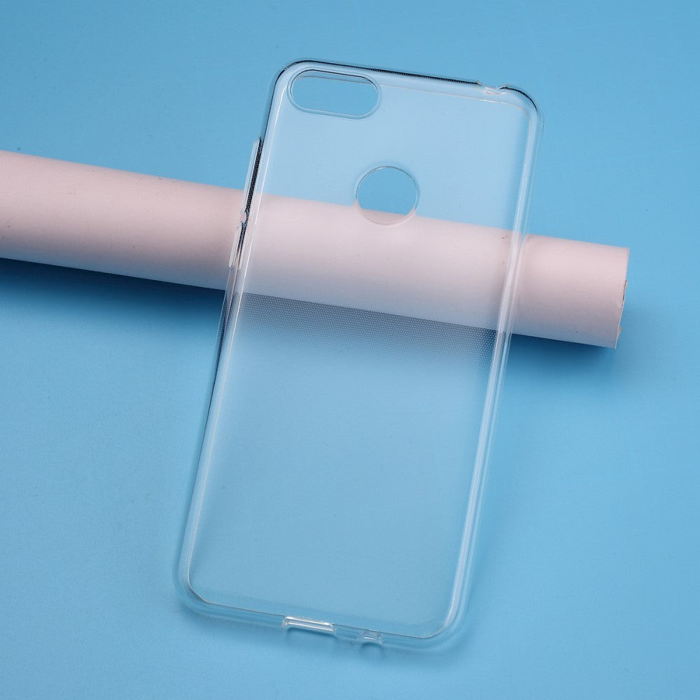 Motorola Moto E6 Play Fleksibelt Plast Cover - Gennemsigtigt