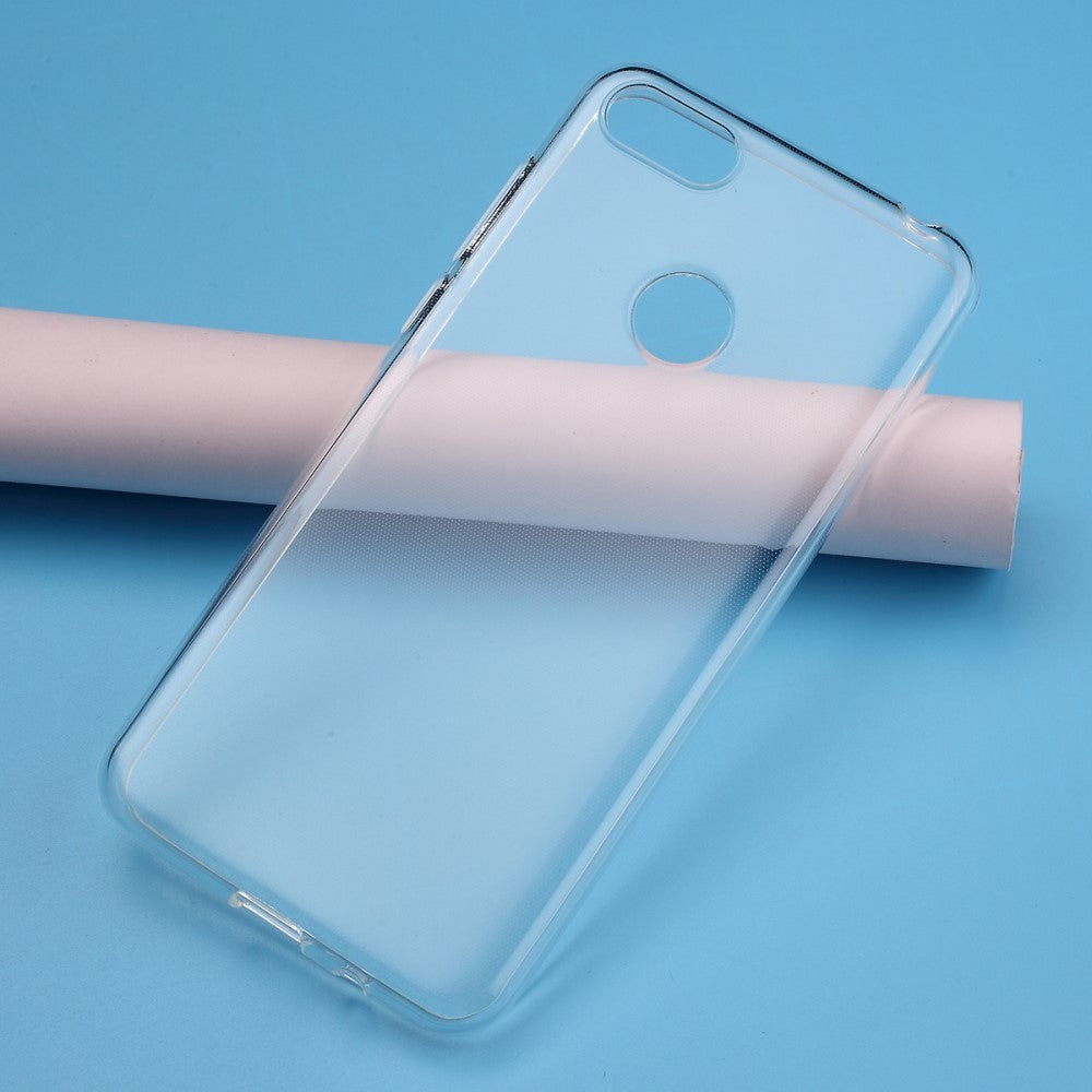 Motorola Moto E6 Play Fleksibelt Plast Cover - Gennemsigtigt