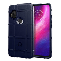Motorola One Hyper Rugged Shield Cover - Blå