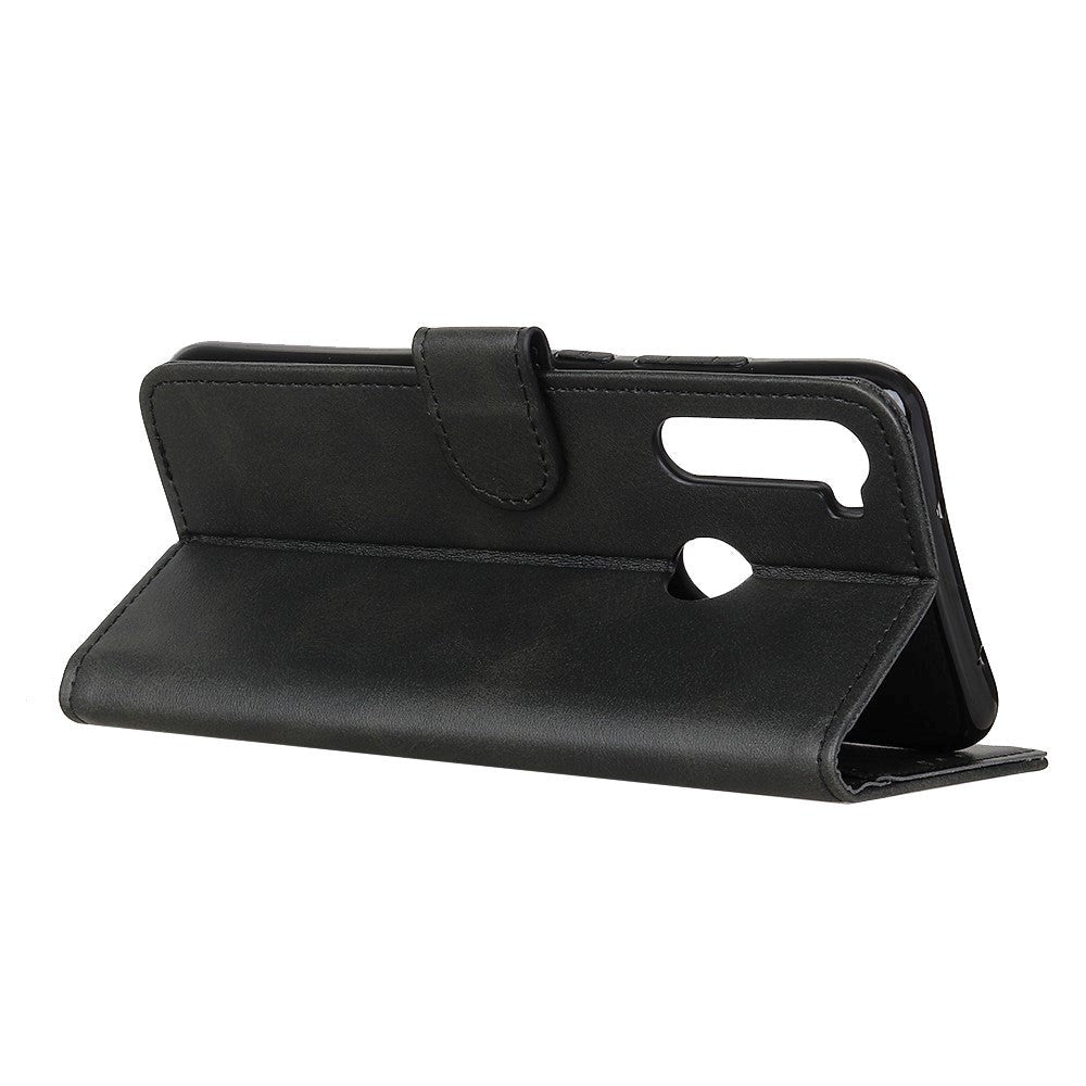 Motorola Moto G Pro Kunstlæder Cover m. Pung - Sort