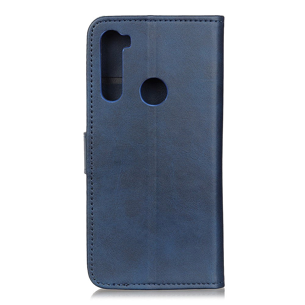 Motorola Moto G Pro Kunstlæder Cover m. Pung - Blå