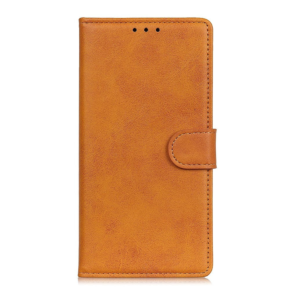 Motorola Moto G Pro Kunstlæder Cover m. Pung - Brun