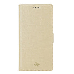 Motorola Moto G Pro VILI DMX Læder Cover m. Kortholder & Riflet Tekstur Guld