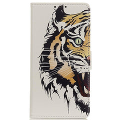 Motorola Moto E7 Power / E7i Power Læder Cover m. Pung - Tiger