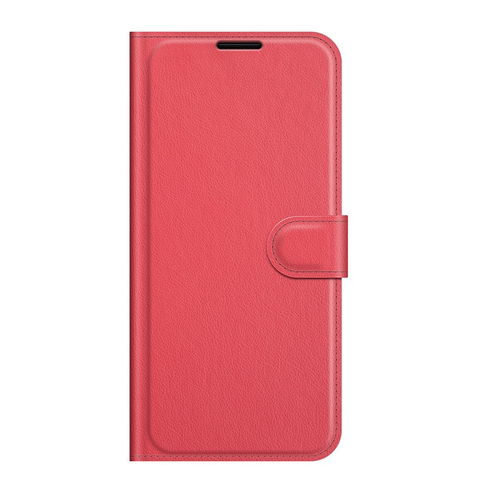 EIDERWOOD Motorola Moto G10 / G20 / G30 Kunstlæder Flip Cover m. Kortholder & Ståfunktion - Rød