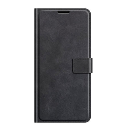 Motorola Moto G50 Læder Cover m. Ståfunktion & Kortholder - Sort