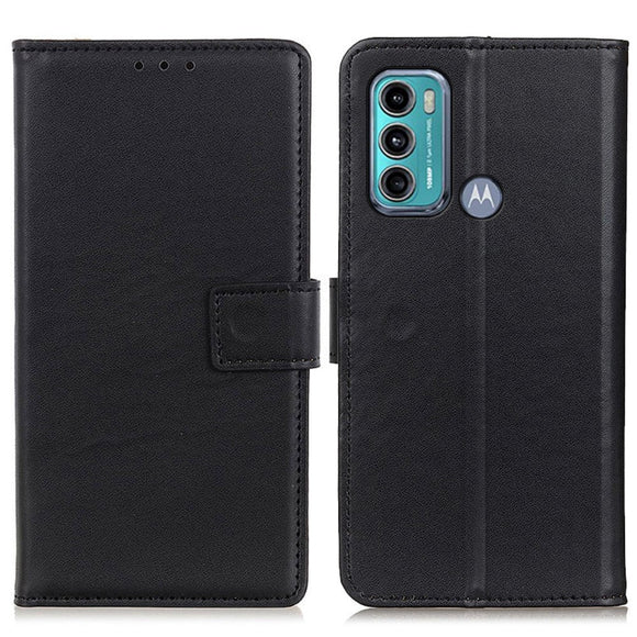 Motorola Moto G60 Læder Cover m. Pung - Sort