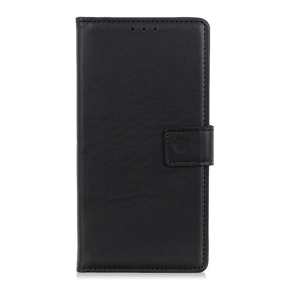 Motorola Moto G60 Læder Cover m. Pung - Sort