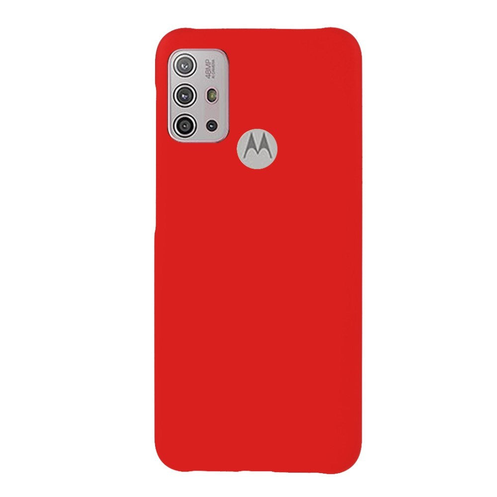 EIDERWOOD Motorola Moto G10 / G20 / G30 Hårdt Plastik Cover - Mat Overflade - Rød