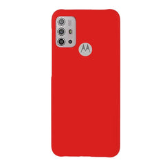 EIDERWOOD Motorola Moto G10 / G20 / G30 Hårdt Plastik Cover - Mat Overflade - Rød