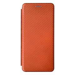 Motorola Moto G60s Carbon Fiber Fleksibelt Plastik Cover - Brun