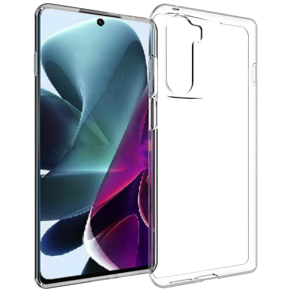 Motorola Moto G200 5G Fleksibel Plastik Cover - Gennemsigtig