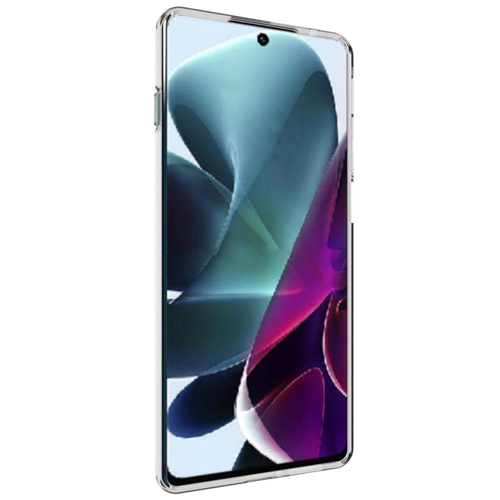 Motorola Moto G200 5G Fleksibel Plastik Cover - Gennemsigtig