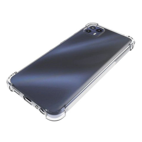 EIDERWOOD Motorola Moto G50 Plastik Cover m. Stødabsorberende Hjørner - Gennemsigtig