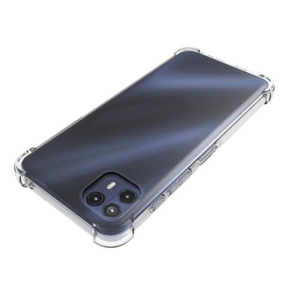 EIDERWOOD Motorola Moto G50 Plastik Cover m. Stødabsorberende Hjørner - Gennemsigtig