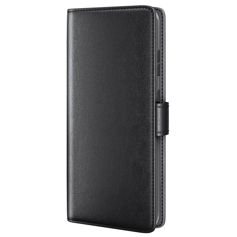 EIDERWOOD Motorola Edge 30 Pro Kunstlæder Flip Cover m. Kortholder - Sort