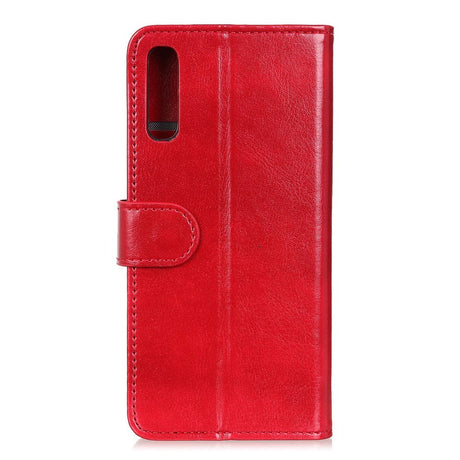 Xiaomi Mi 9 SE Neutralt Læder Cover m. Pung Rød