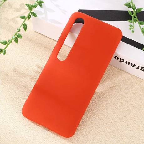 Xiaomi Mi 10 5G / Mi 10 Pro 5G Liquid Silikone Cover - Rød