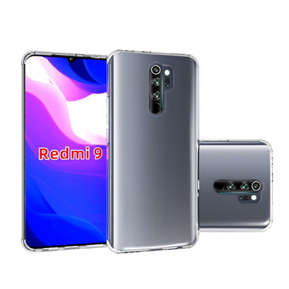 Xiaomi Redmi 9 Fleksibelt Plastik Cover - Gennemsigtig