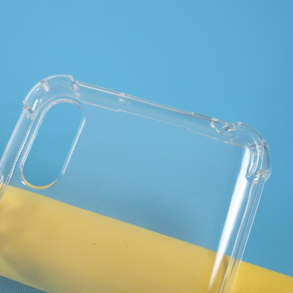 Xiaomi Redmi 9A / 9AT Shockproof Plastik Cover - Gennemsigtig