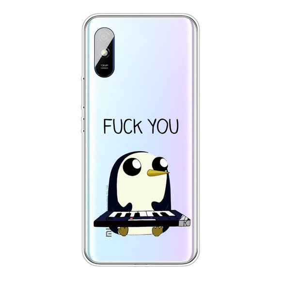 Xiaomi Redmi 9A / 9AT Plastik Cover - Pingvin