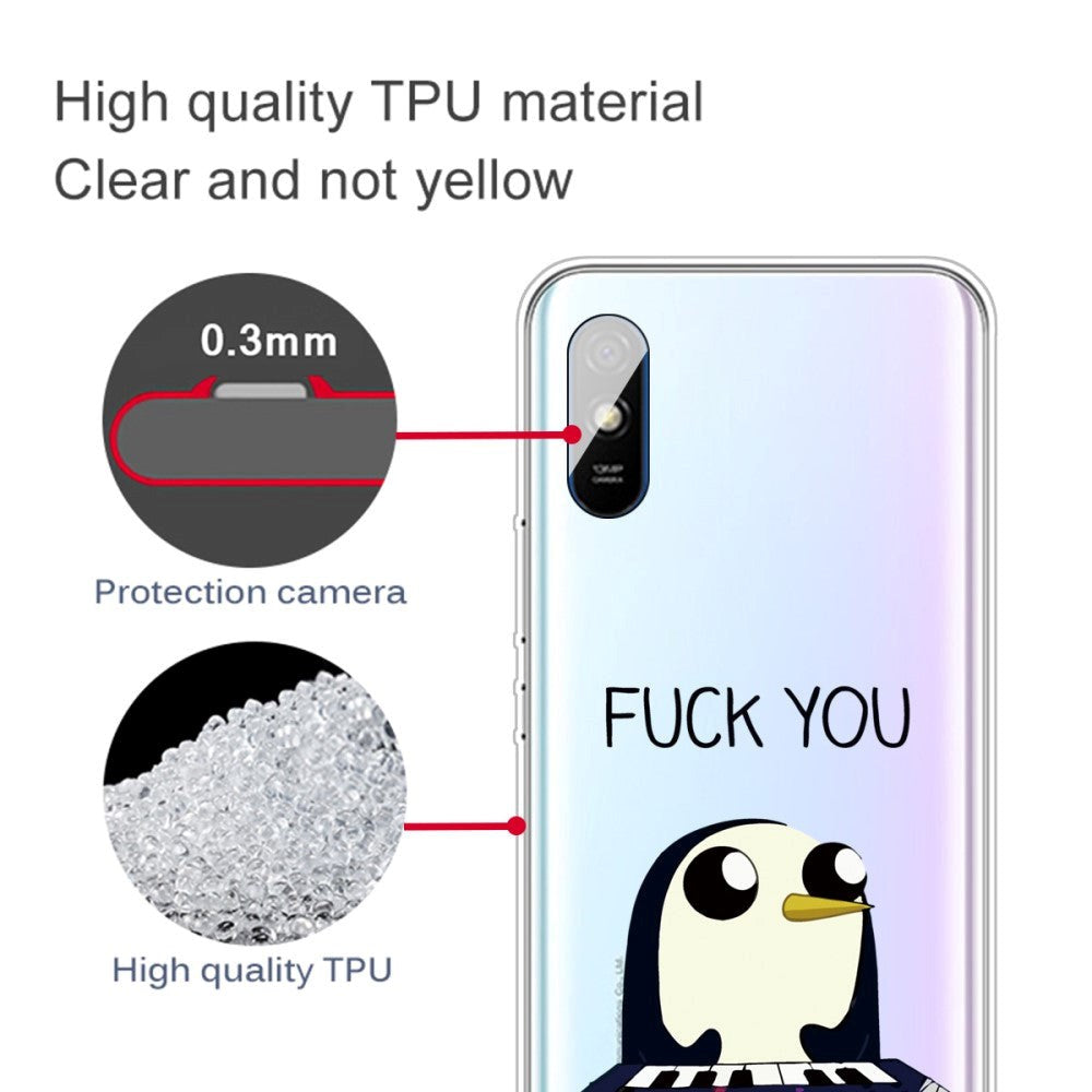Xiaomi Redmi 9A / 9AT Plastik Cover - Pingvin