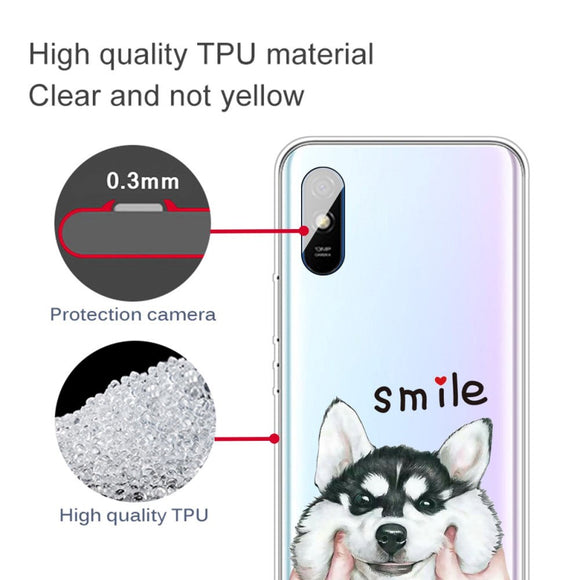Xiaomi Redmi 9A / 9AT Plastik Cover - Hund