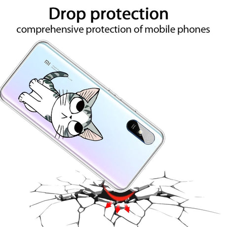 Xiaomi Redmi 9A / 9AT Plastik Cover - Sød Kat