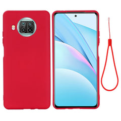 Xiaomi Mi 10T Lite 5G / Redmi Note 9 Pro 5G Liquid Silikone Cover - Rød