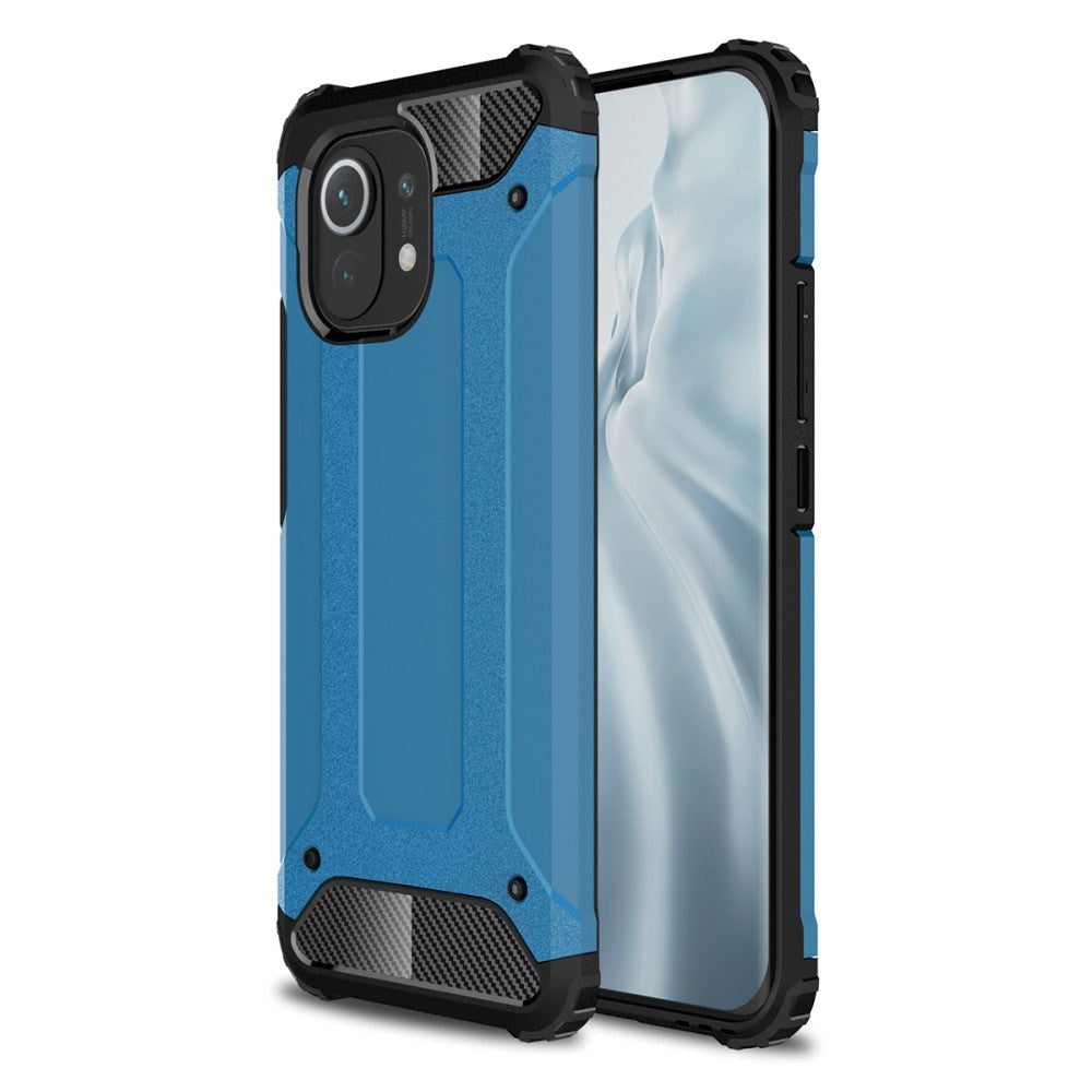 Xiaomi Mi 11 Armor Guard Håndværker Cover - Blå