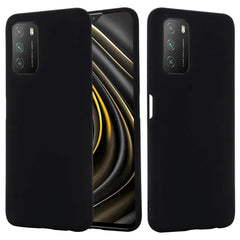 Xiaomi Poco M3 Liquid Silikone Cover - Sort