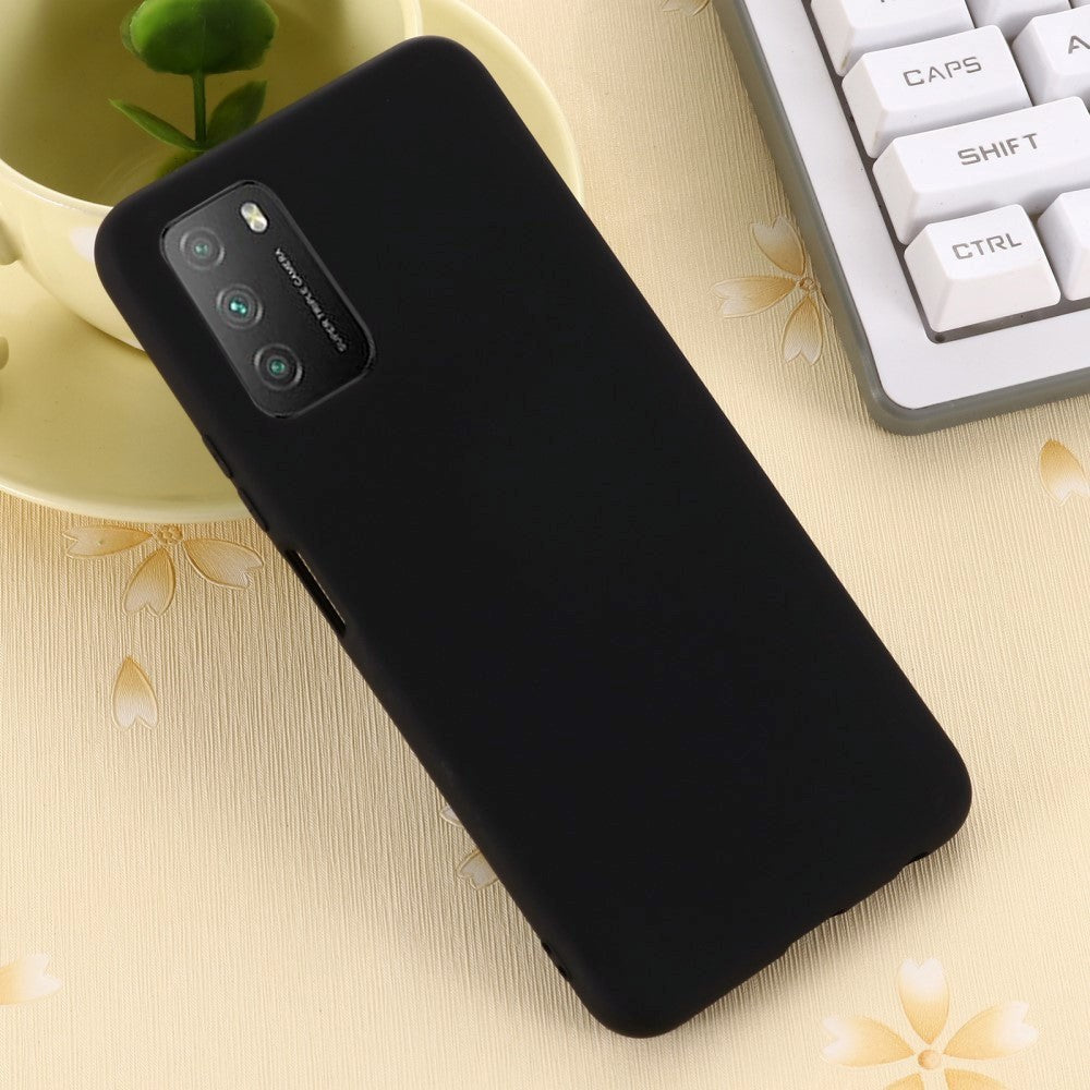 Xiaomi Poco M3 Liquid Silikone Cover - Sort