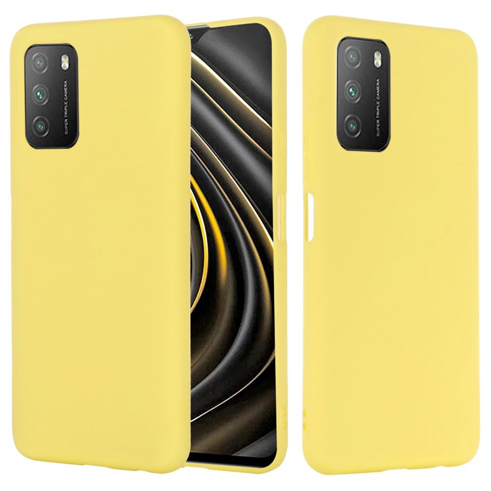 Xiaomi Poco M3 Liquid Silikone Cover - Gul