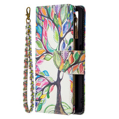 Xiaomi Poco M3 Læder Cover m. Stor Pung - Farverigt træ