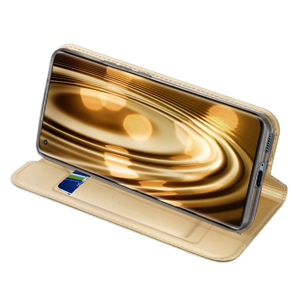 Xiaomi Mi 11 DUX DUCIS Skin Pro Series Thin Wallet Cover - Guld