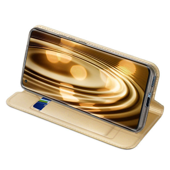 Xiaomi Mi 11 DUX DUCIS Skin Pro Series Thin Wallet Cover - Guld