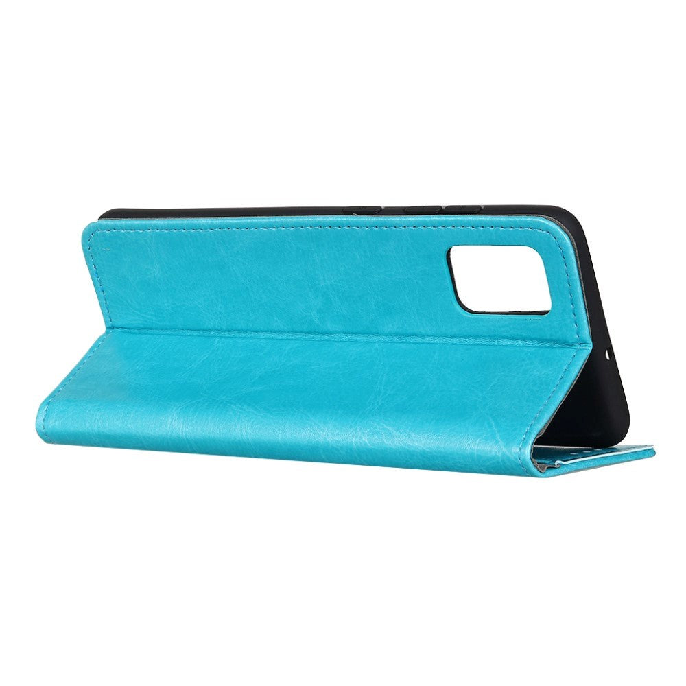 Xiaomi Poco M5S / Redmi Note 10S Cover m. Kortholder & Ståfunktion - Blå
