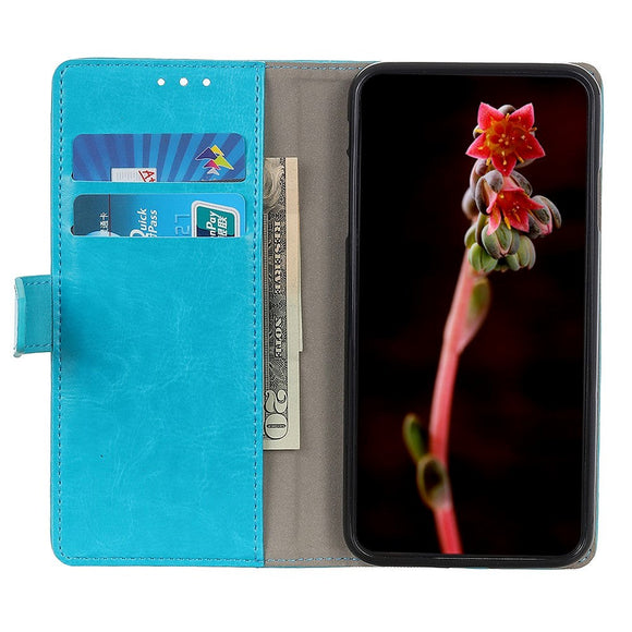 Xiaomi Poco M5S / Redmi Note 10S Cover m. Kortholder & Ståfunktion - Blå