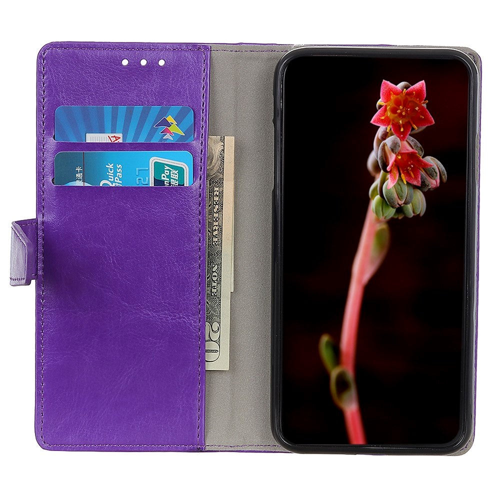 Xiaomi Poco M5S / Redmi Note 10S Cover m. Kortholder & Ståfunktion - Lilla